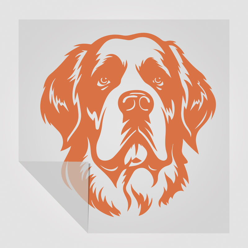 Bernhardiner Hunde Sticker 5 StickyWorld Exclusive | Foliensticker