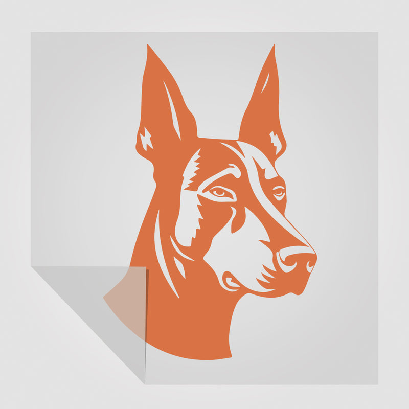 Dobermann Motiv 3 Hunde Sticker StickyWorld Exclusive | Foliensticker