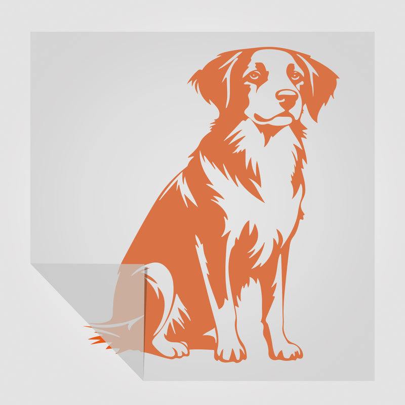 Epagneul Breton Motiv 2 - Hunde Sticker StickyWorld Exclusive | Foliensticker
