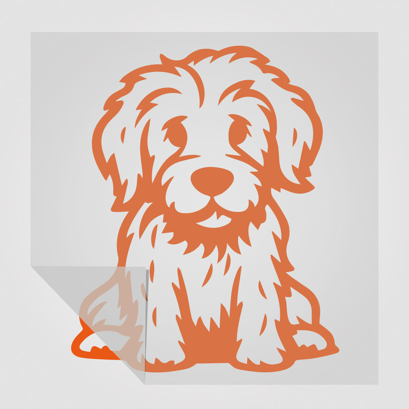 Goldendoodle Hunde Sticker StickyWorld Exclusive | Foliensticker