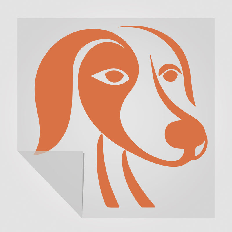 Art Design Cane Hunde Sticker StickyWorld Exclusive | Foliensticker