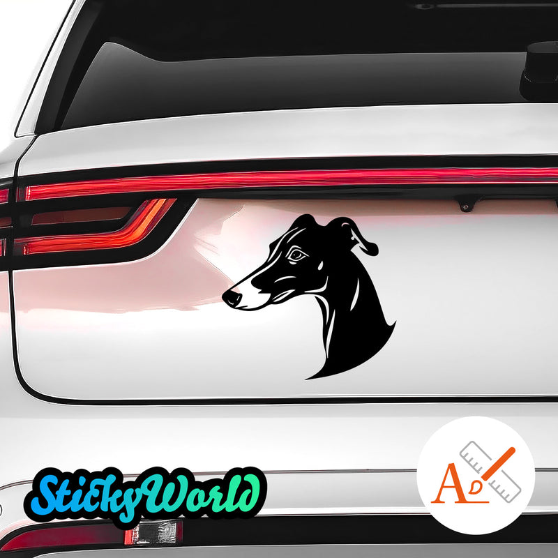 Windhund Motiv 2 - Hunde Sticker StickyWorld Exclusive | Foliensticker