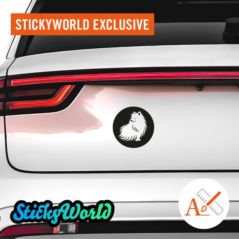 Spitz Motiv 3 - Hunde Sticker  StickyWorld Exclusive | Foliensticker