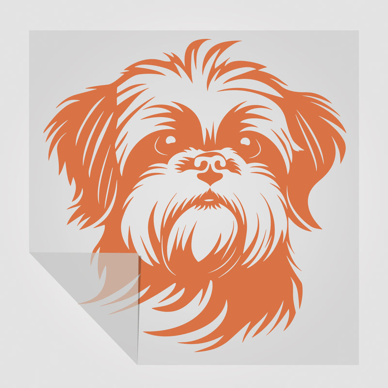 Shi Tzu Hunde Sticker StickyWorld Exclusive | Foliensticker