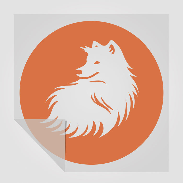 Spitz Motiv 2 - Hunde Sticker StickyWorld Exclusive | Foliensticker