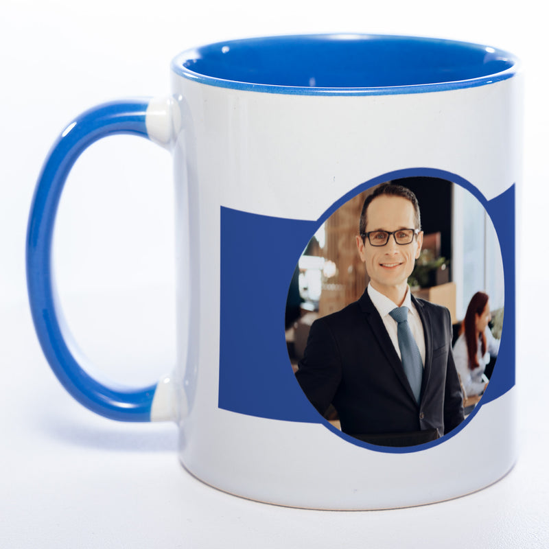 Tasse "Bester Chef" mit Foto (HD Druck) | Jetzt selbst gestalten! Spülmaschinenfest