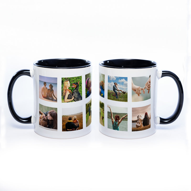 Collagentasse - Deine Fotos als Collage spülmaschinenfest | Jetzt selbst gestalten!