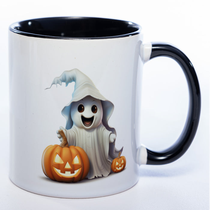 Motiv-Tasse mit süßen Geistern 2 - exclusive Kaffeetasse