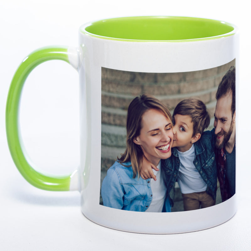 Spülmaschinenfeste Tasse "Mama" mit Foto (HD Druck) | Jetzt selbst gestalten!