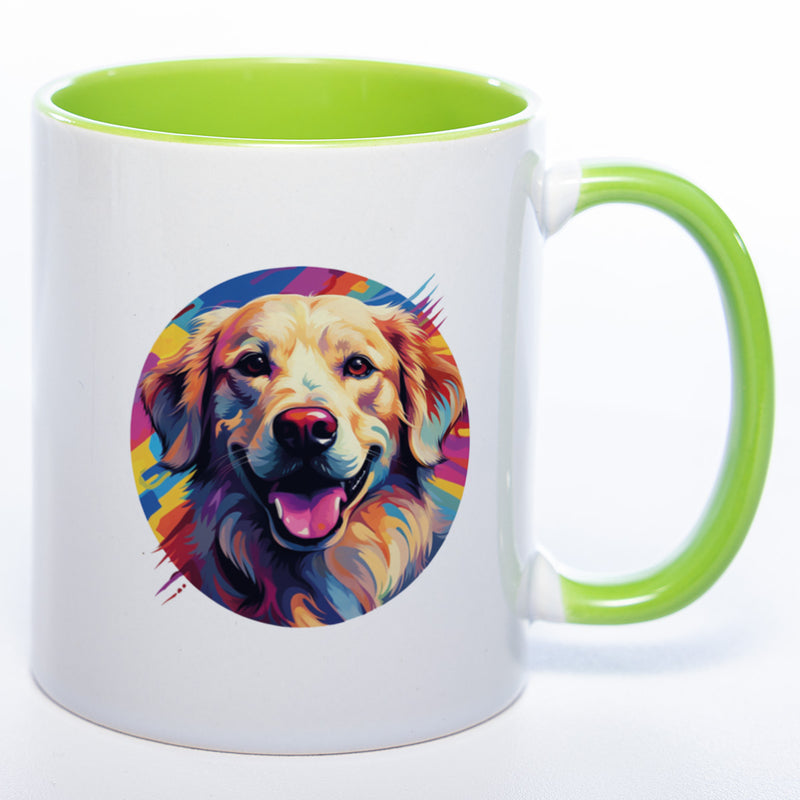 Mug Art Tasse mit Hovawart Motiv wahlweise mit NAME - Kaffeetasse StickyWorld Exclusive