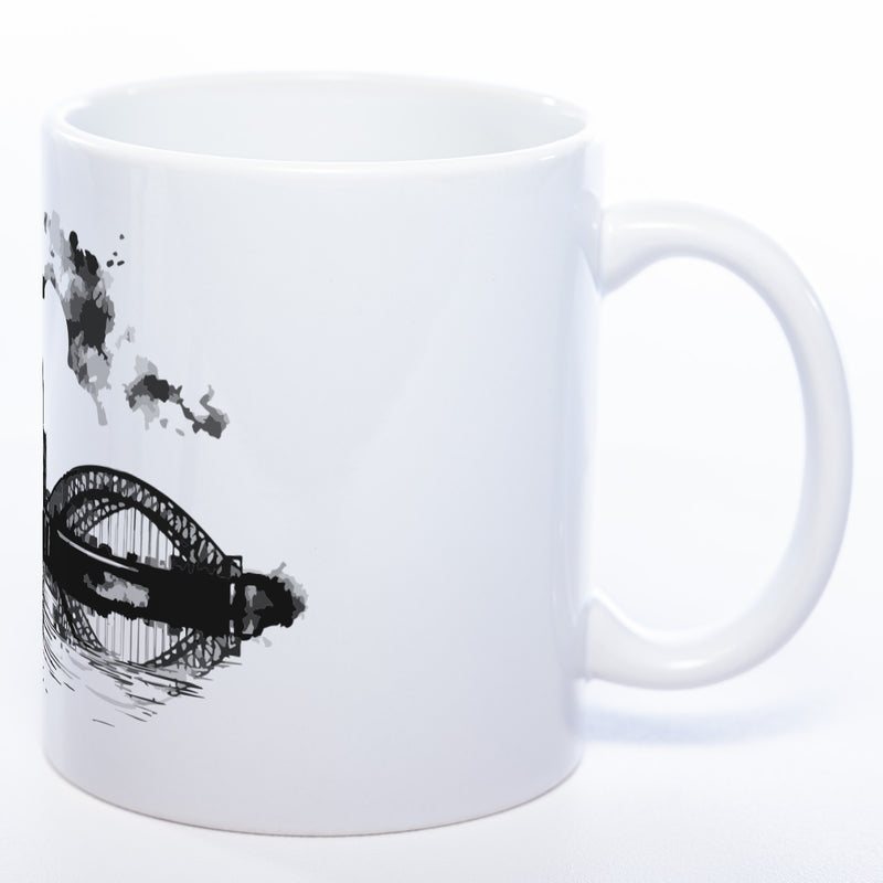 Spülmaschinenfeste Motiv-Tasse Skyline KÖLN