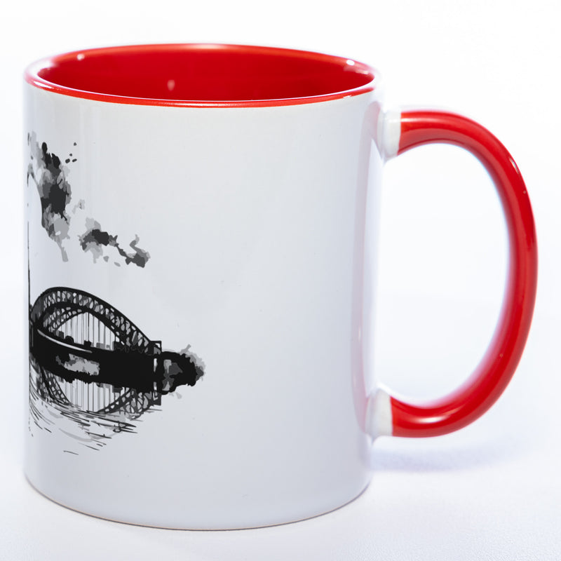 Spülmaschinenfeste Motiv-Tasse Skyline KÖLN