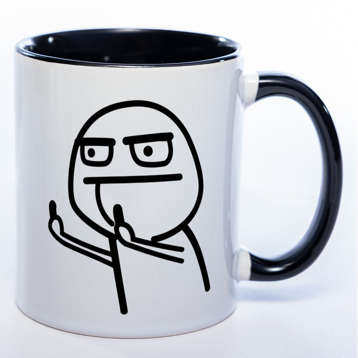 Mister Stinky 2 Motiv-Tasse mit Text - lustige Kaffeetasse fürs Büro - spülmaschinenfest