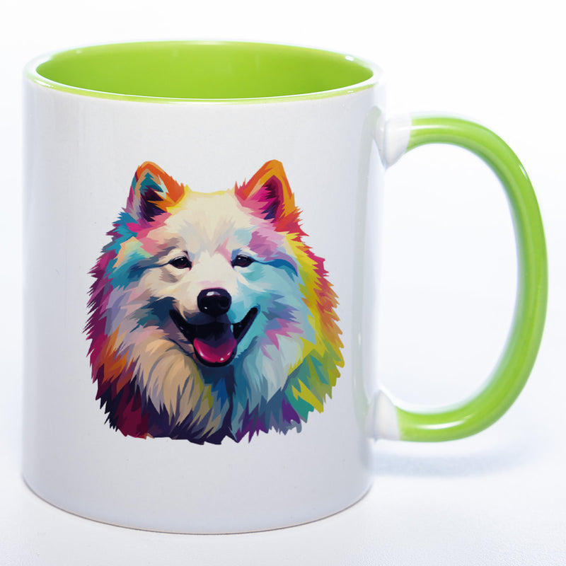 Mug Art Tasse mit Samoyede Motiv  5 - Kaffeetasse StickyWorld Exclusive