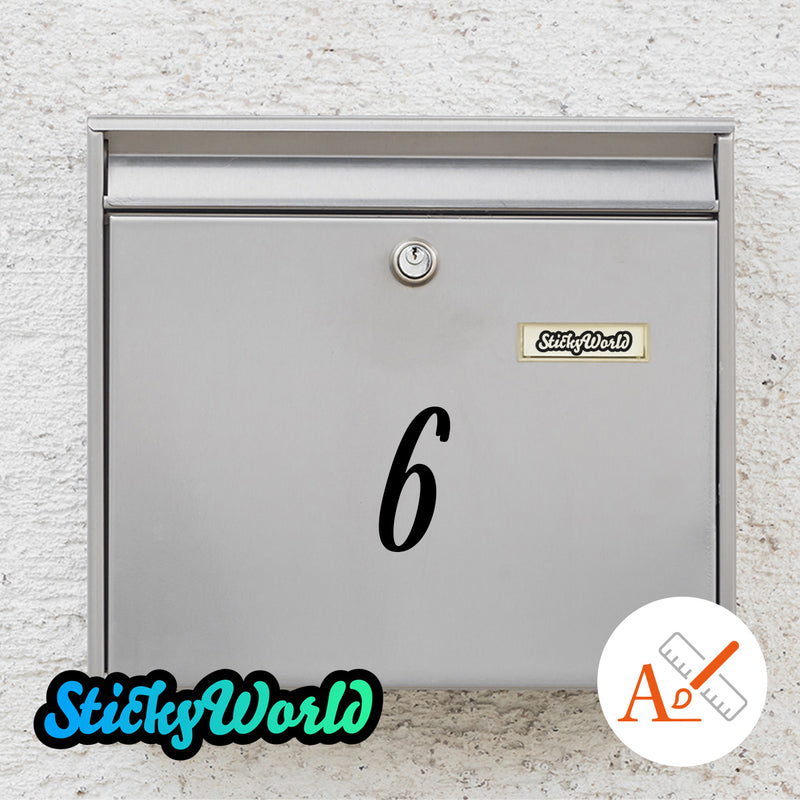 Buchstabe oder Zahl nach Wahl - Höhe 15 cm ab 1,99 €