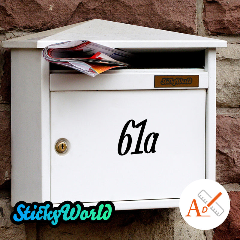 Buchstabe oder Zahl nach Wahl - Höhe 10 cm ab 1,50 €