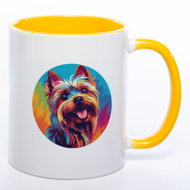 Mug Art Tasse mit Yorkshire Motiv & wahlweise mit NAMEN - Kaffeetasse StickyWorld Exclusive