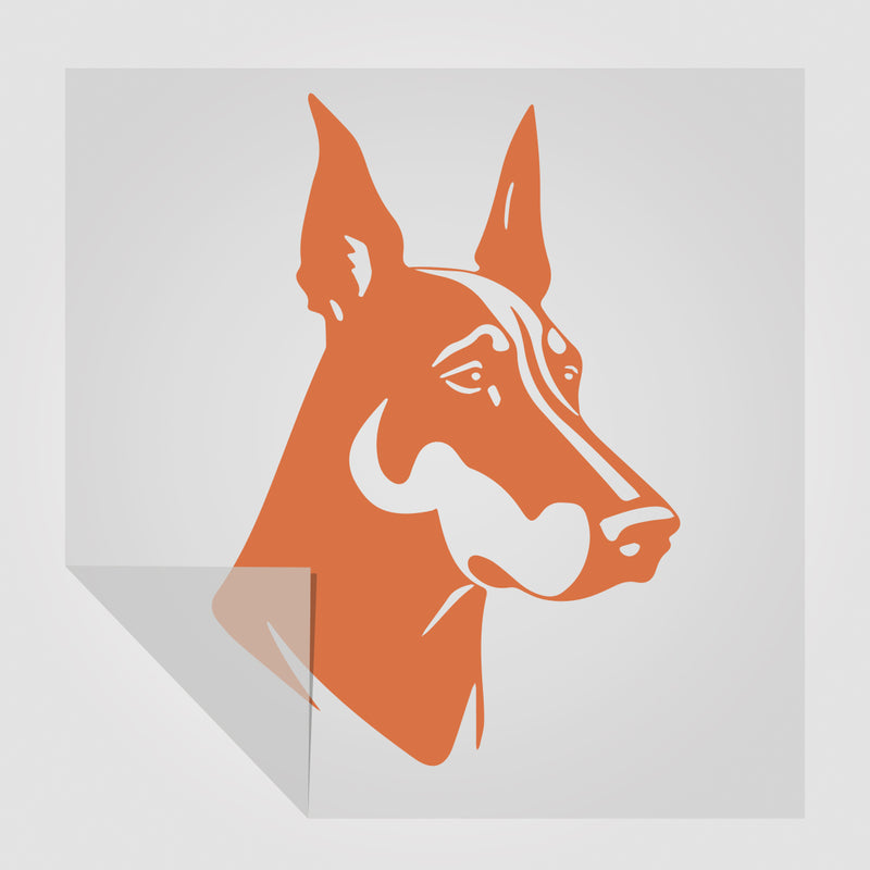 Dobermann Hunde Sticker StickyWorld Exclusive | Foliensticker