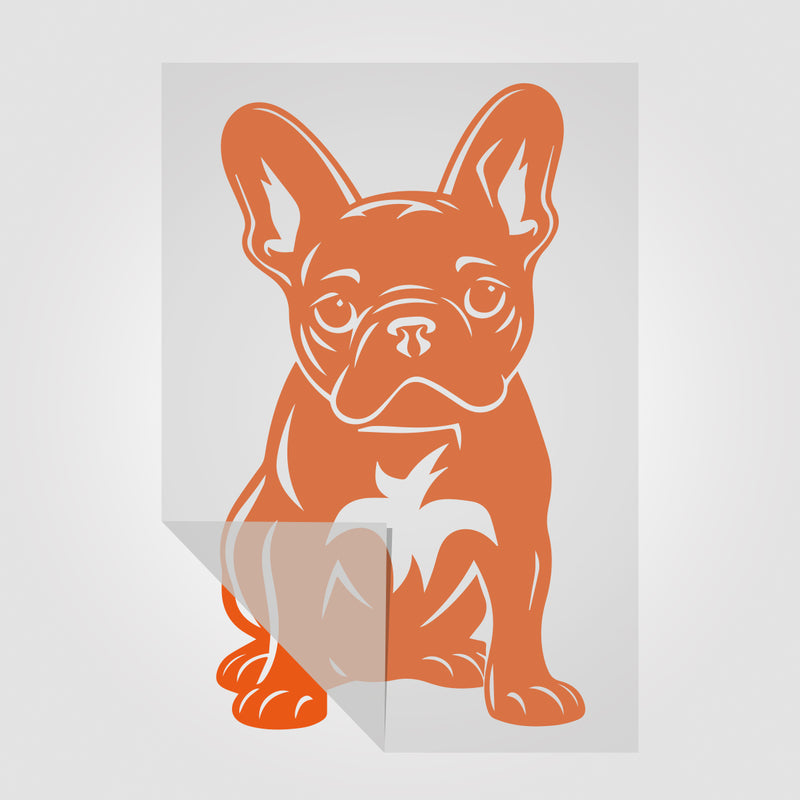 Französische Bulldogge Hunde Sticker StickyWorld Exclusive | Foliensticker