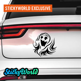 Grusel Sticker "Geist 4" StickyWorld Exclusive | Foliensticker