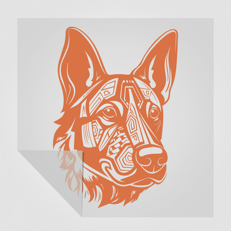 Schäferhund Art Design Hunde Sticker StickyWorld Exclusive | Foliensticker