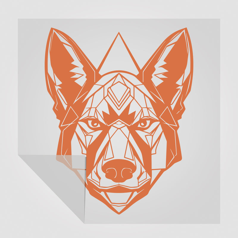 Schäferhund 2 Hunde Sticker Art Design StickyWorld Exclusive | Foliensticker