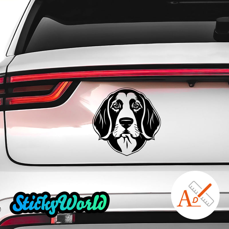 Beagle Hunde Sticker StickyWorld Exclusive | Foliensticker