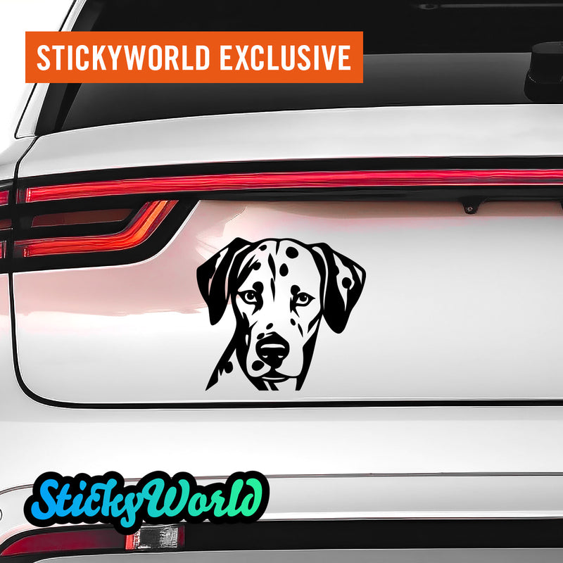 Dalmatiner Hunde Sticker 2 StickyWorld Exclusive | Foliensticker
