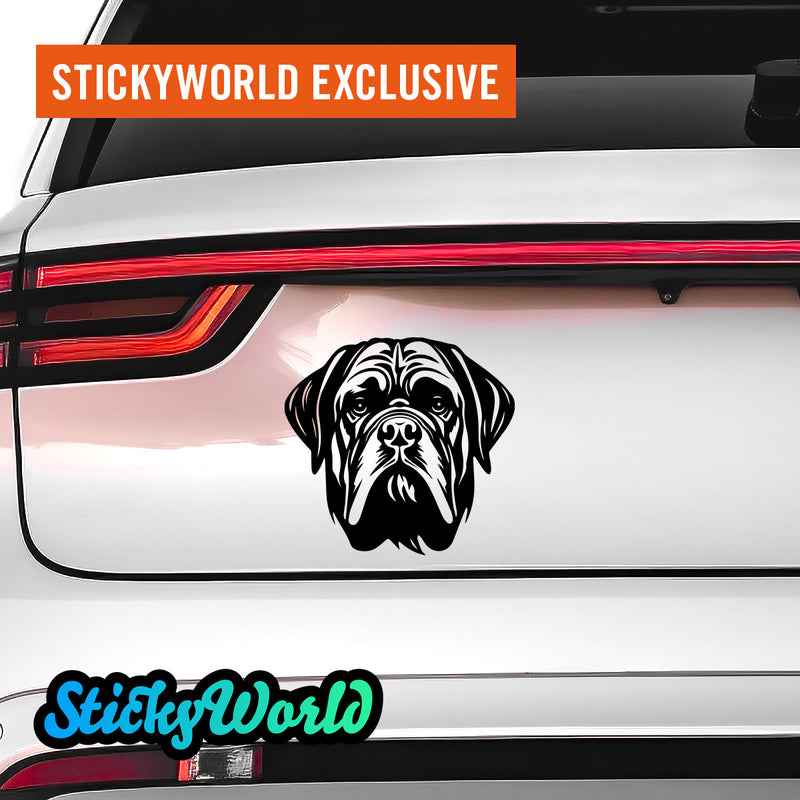 Dogge Hunde Sticker StickyWorld Exclusive | Foliensticker