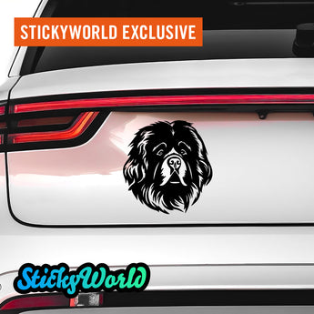 Neufundländer Hunde Sticker StickyWorld Exclusive | Foliensticker