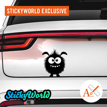 Crazy Monster Sticker StickyWorld Exclusive | Foliensticker