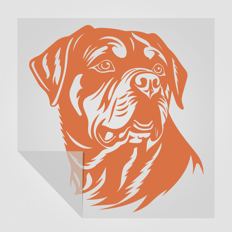 Rottweiler Hunde Sticker 2 StickyWorld Exclusive | Foliensticker