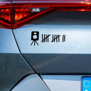 Blitzerstrichlitze Sticker Transfersticker  in viele Farben