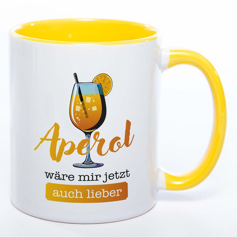 Lustige Tasse „Aperol wäre mir jetzt auch lieber“