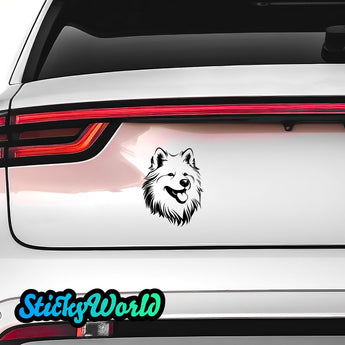 Samoyede Hunde Sticker StickyWorld Exclusive | Foliensticker