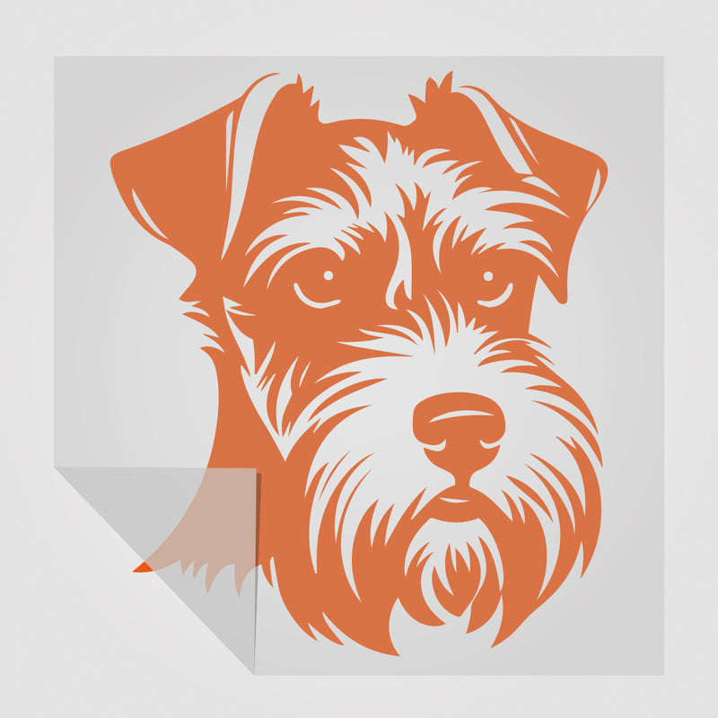 Schnauzer Hunde Sticker StickyWorld Exclusive | Foliensticker