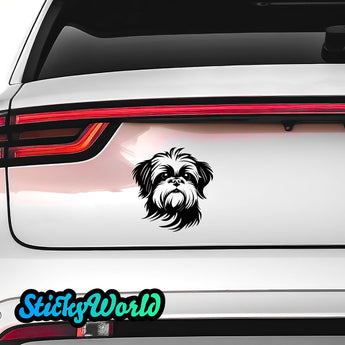 Shi Tzu Hunde Sticker StickyWorld Exclusive | Foliensticker