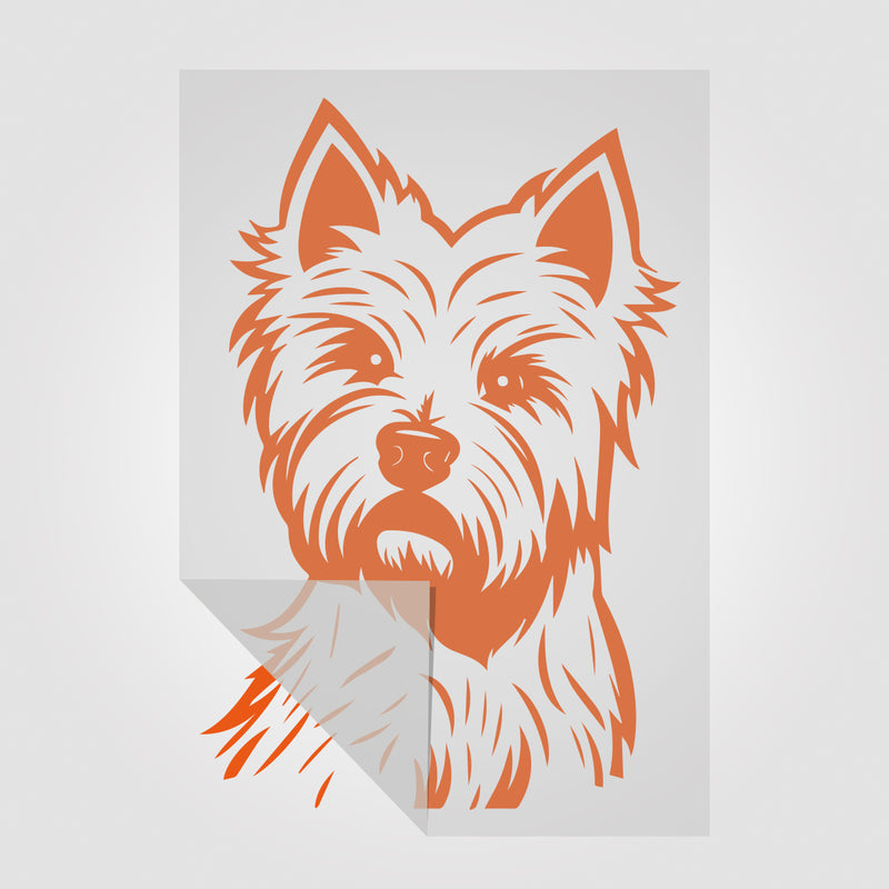 West Highland White Terrier Hunde Sticker  StickyWorld Exclusive | Foliensticker