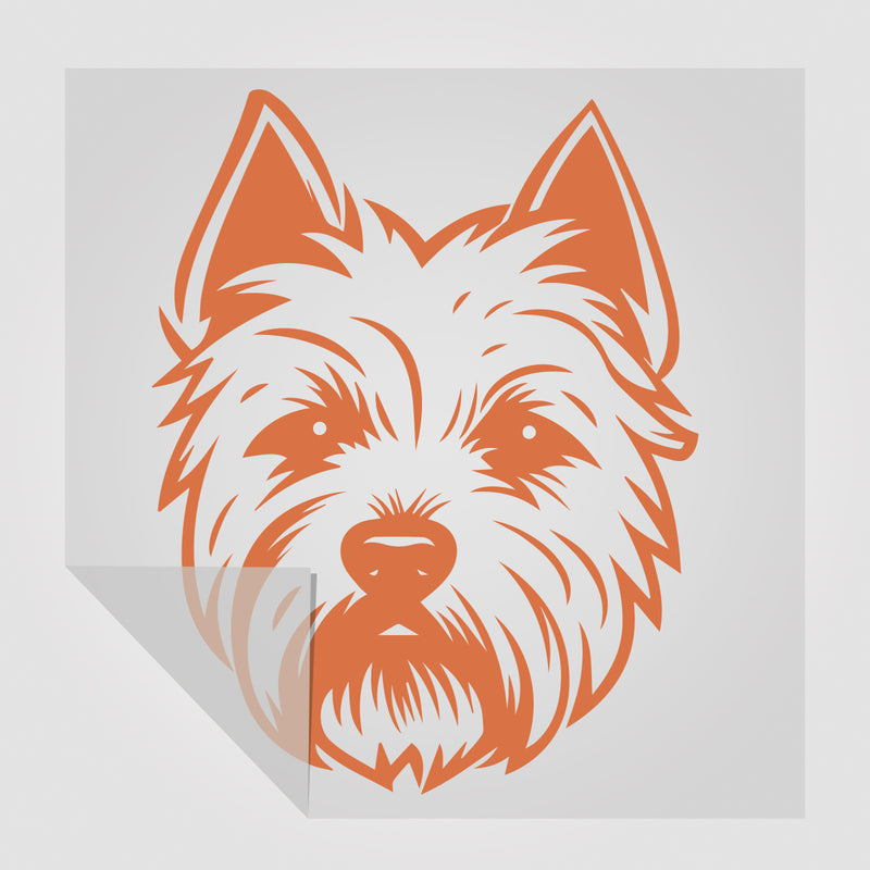 West Highland White Terrier Hunde Sticker 2 StickyWorld Exclusive | Foliensticker