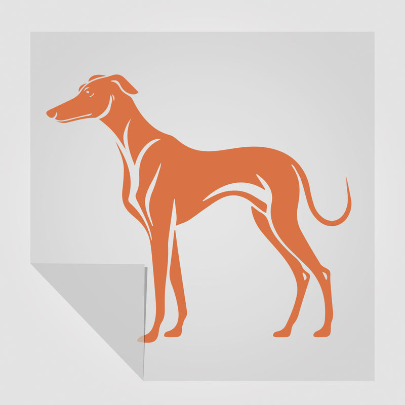 Windhund Hunde Sticker StickyWorld Exclusive | Foliensticker