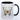 Tasse mit kunstvollem Schmetterling - Kaffeetasse spülmaschinenfest