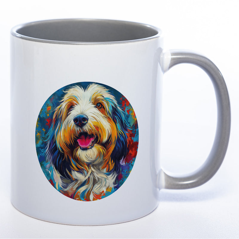 Mug Art Tasse mit Bobtail Motiv & wahlweise mit NAMEN - Kaffeetasse StickyWorld Exclusive