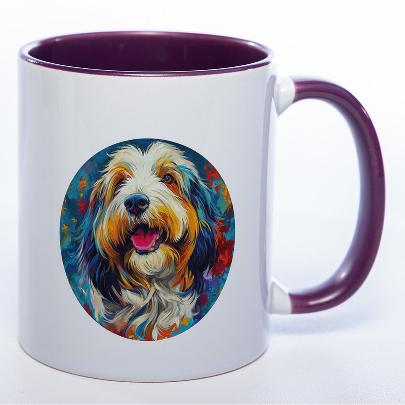 Mug Art Tasse mit Bobtail Motiv & wahlweise mit NAMEN - Kaffeetasse StickyWorld Exclusive