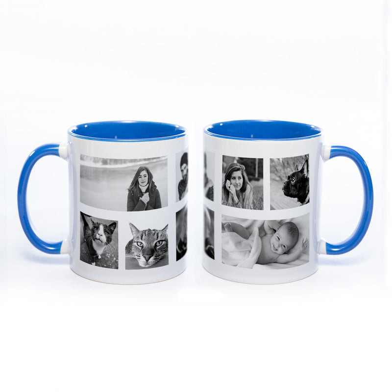 Collagentasse 2 - Deine Fotos als Collage spülmaschinenfest | Jetzt selbst gestalten!