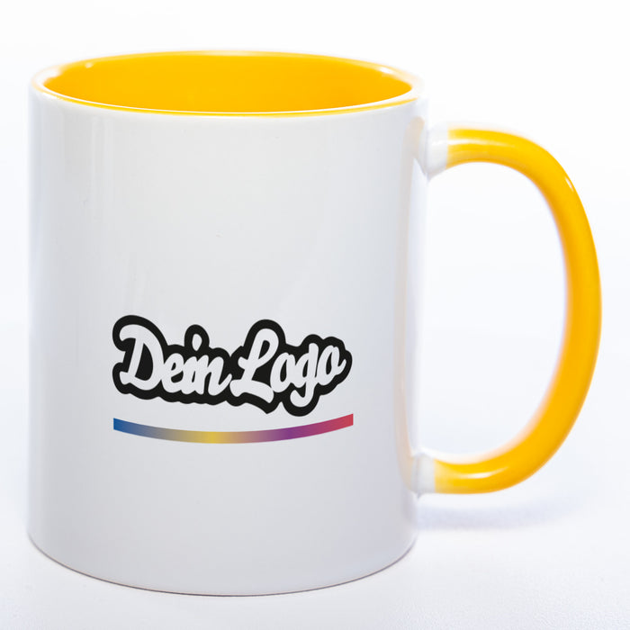10x Tasse mit Firmenlogo (beidseitig) spülmaschinenfest | Jetzt selbst gestalten!
