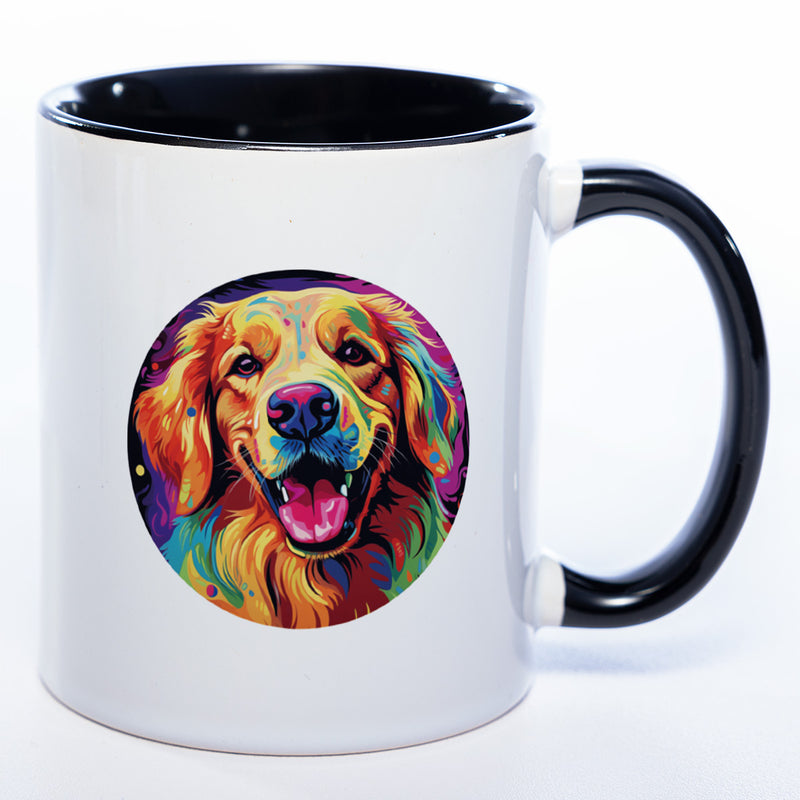 Mug Art Tasse mit Hovawart Motiv 2 wahlweise mit NAME - Kaffeetasse StickyWorld Exclusive