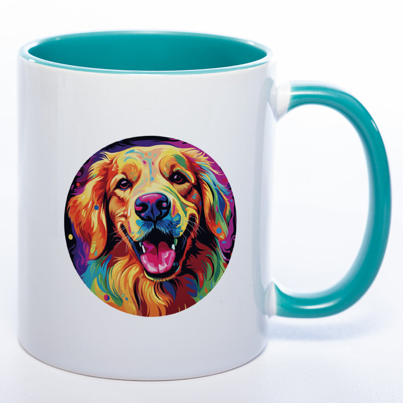 Mug Art Tasse mit Hovawart Motiv 2 wahlweise mit NAME - Kaffeetasse StickyWorld Exclusive