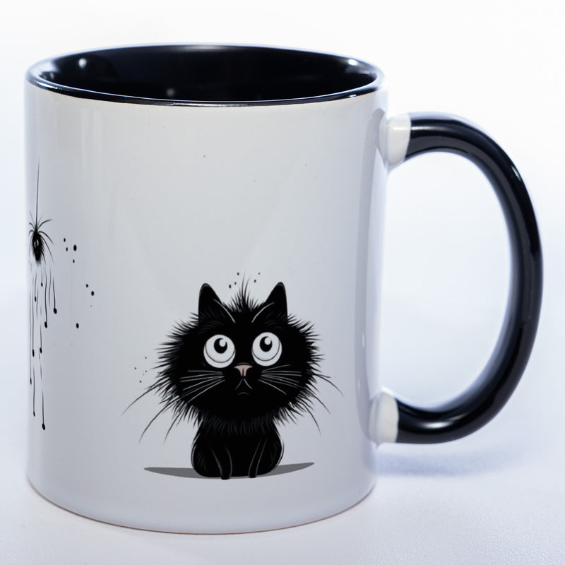 Katzen Motiv-Tasse  - süße Kaffeetasse in vielen Farben - Miezetasse spülmaschinenfest