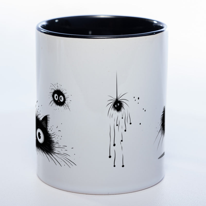 Katzen Motiv-Tasse  - süße Kaffeetasse in vielen Farben - Miezetasse spülmaschinenfest