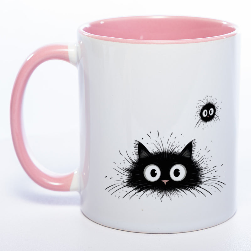 Katzen Motiv-Tasse  - süße Kaffeetasse in vielen Farben - Miezetasse spülmaschinenfest